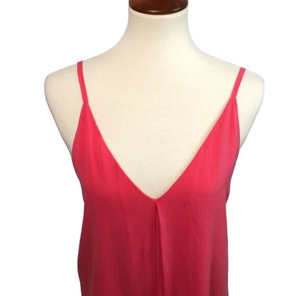 Alice + Olivia Women's Top Spaghetti Strap Fully Lined Coral Size Medium - Picture 2 of 10